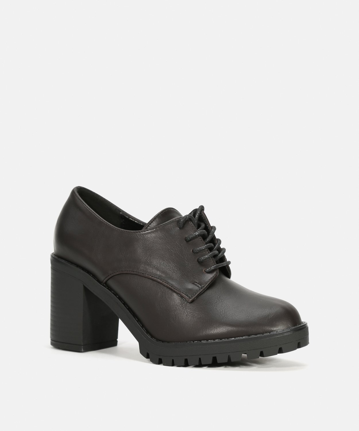 Zapatos tacón cordón image number null